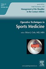 Operative Techniques in Sports Medicine