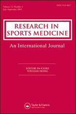 Research in Sports Medicine